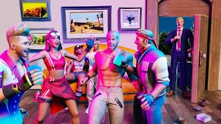 Fortnite Roleplay THE HIGH SCHOOL PARTY GONE WRONG… PROJECT X A Fortnite Movie [upl. by Anotyal]