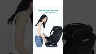 Babyelle Ottimo Car Seat Isize Rotate 360 Grup 123 Prestige Edition BE 837 BC [upl. by Zanas]