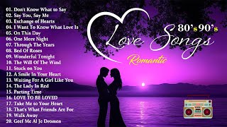 Top 20 Romantic Love Songs of All Time 💕 Greatest Romantic Songs Ever  70s 80s 90s Love Playlist [upl. by Cuttler]