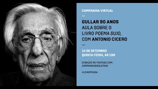 Gullar90Anos Aula sobre quotPoema sujoquot com Antonio Cicero [upl. by Velleman]