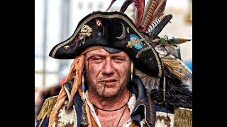 BRIXHAM Pirate Festival  All for me Grog  Sea Shanty [upl. by Akcemat]