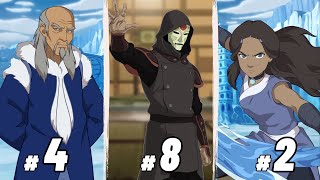 Ranking the Most Powerful Waterbenders in Avatar [upl. by Ttelracs478]