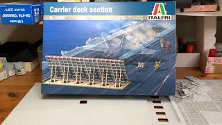 172 Carrier deck section by italeri build update part 1 [upl. by Alisha]