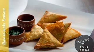 Samosa recipe  Patti samosa  How to Make Patti Samosa [upl. by Adlesirg116]