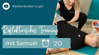 Reflektorisches Beckenbodentraining mit Samuél [upl. by Hosea]