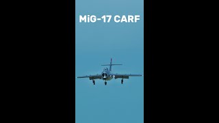 MiG17 CARF  giant scale jet turbine RC model jet rcjet aviationcz [upl. by Leiuqese]