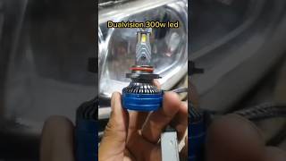 Dualvision 300w ledcar automobile shorts leddualvisioncarledlights [upl. by Siraved213]