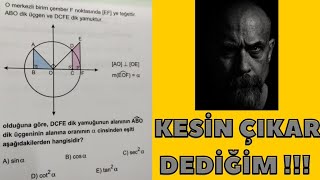 Trigonometri BANKO SORU BEKLİYORUM 🐺 Trigonometri Birim Çember [upl. by Erbma492]