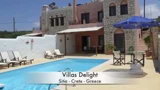 Villas Delight  Sitia  Crete  Greece [upl. by Enerol977]