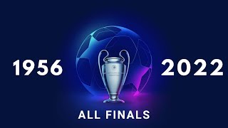 European Cup amp Champions League All Finals🏆 19562022 UPDATED [upl. by Yadnil580]