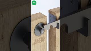 Sliding gate automatic lock [upl. by Eskil]