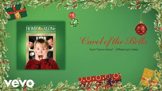 John Williams  Carol of the Bells from quotHome Alonequot Official English Lyric Video [upl. by Erminna]