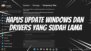 Cara Hapus Windows Updates dan Drivers yang Versi Lama [upl. by Dust]