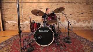 Ludwig TV Presents Outside the Box wJim Riley Part 6  Rock Grooves and Element Series Drums [upl. by Ahseikal379]