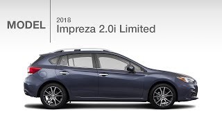 2018 Subaru Impreza 20i Limited  Model Review [upl. by Malchy]