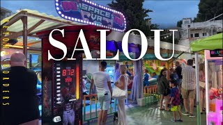 SALOU SPAIN NIGHT WALK TOUR Salou Nightlife July 2024 SUMMER [upl. by Rihat]