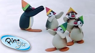 Pingu and Pinga Play at the Kindergarten  Pingu Official  1 Hour  Cartoons for Kids [upl. by Htyderem649]