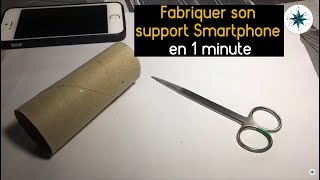 Fabriquer son trépied support smartphone GRATUITEMENT et rapidement [upl. by Krystin273]