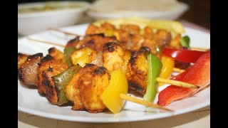 Shish tawook Lebanese grilled chickenMiddle eastern marinated chicken dish The cookbook [upl. by Atworth]