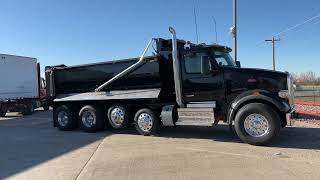 FOR SALE  New 2024 Peterbilt 567 5 axle Quad axle Dump truck  Keith Couch 9706913877 [upl. by Refinne950]