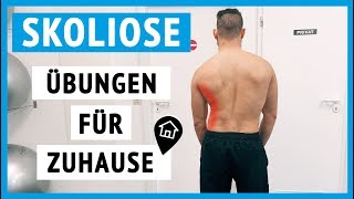 Skoliose Übungen für zuhause mit Erklärung [upl. by Hyo904]