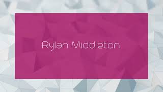 Rylan Middleton  appearance [upl. by Ohcamac929]