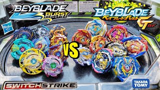 Beyblade Burst SWITCHSTRIKE vs GT BEYBLADES  Hasbro vs Takara Tomy Elimination Tournament [upl. by Elli]