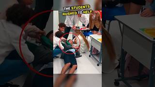 Teacher Collapsed on the Floor from an Asthma Attack shorts [upl. by Ellenor698]