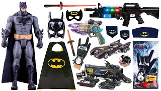 Batman Toys Collection Unboxing Review Action figures，Cloak，Mask，Chariots，gloves，pistol，Laser sword [upl. by Elden63]