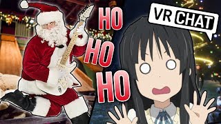 Santa SERENADES VRChat [upl. by Ellainad]