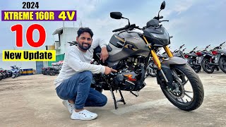 New Hero Xtreme 160R 4v 2024 Model Launch Latest Update Review [upl. by Dode841]