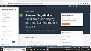 Lecture 40 First Machine Learning Practical on AWS SageMaker [upl. by Bencion816]