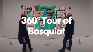 Basquiat Boom For Real  A 360 Exhibition Tour [upl. by Vere]