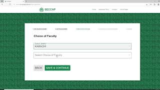 SECCAP 202122 How to fill SECCAP Online Form Karachi Board How to Apply in Cap Form Karachi [upl. by Atalanti]