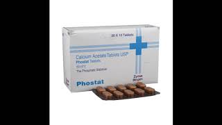 Phostat Tablet  Uses Sideeffects Reviews and Precautions [upl. by Herwick839]