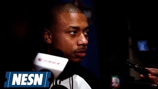 Isaiah Thomas On The Support From The Celtics City Of Boston [upl. by Anairdna]