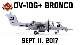 OV10G Bronco  Custom Military Lego [upl. by Strait246]