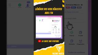 Comment Générer des Voix Réalistes avec lIA ia inteligenciaartificial [upl. by Elohcim]