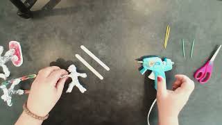 How to make Tin Foil Olympic Figures EASY TUTORIAL [upl. by Shiau980]