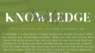 ExtraOrdoNary  Knowledge  11th Week in Ordinary Time [upl. by Bein526]