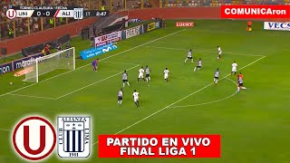 UNIVERSITARIO 11 ALIANZA LIMA REACCIÓN EN VIVO  FINAL LIGA 1 2023 [upl. by Ailaroc]