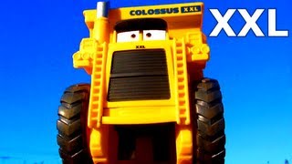 Cars 2 Colossus XXL Tipping Dump Truck MicroDrifters similar to Disney Pixar Screaming Banshee Toy [upl. by Annairam]