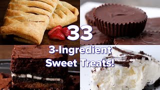 33 3Ingredient Sweet Treats [upl. by Neenad593]