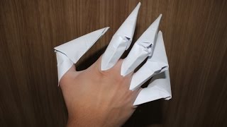 How to Make a Paper Claws [upl. by Hailed744]