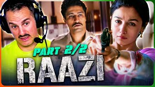 RAAZI Movie Reaction Part 22  Alia Bhatt  Vicky Kaushal  Jaideep Ahlawat [upl. by Onin]