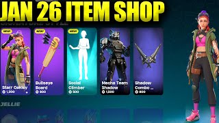 Fortnite Item Shop January 26 2024 New Skins Starr Oakley And Many More Brand New Items [upl. by Leoj316]