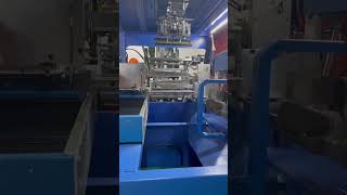 Full automatic double lock hang tags making machine chinesemachine machinegarmentaccessories [upl. by Poler]