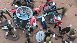 Zulu War Model Isandlwana Rorkes Drift Diorama Battle [upl. by Kramlich]