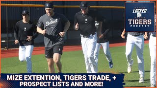 Casey Mize Extension International Free Agent New Coaching Staff  Prospect Lists [upl. by Melitta]