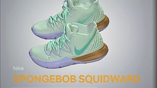 2K24 Shoe Creator Nike Kyrie 5  SpongeBob  Squidward [upl. by Evin]